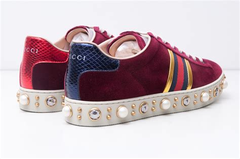 a pair of gucci shoes|authentic Gucci shoes for sale.